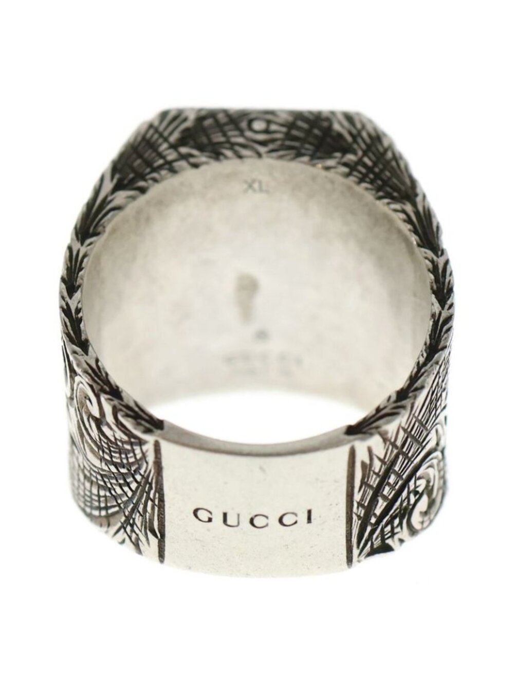 Gucci Alphabet Letter Ring Silver XL - Picture 2 of 7